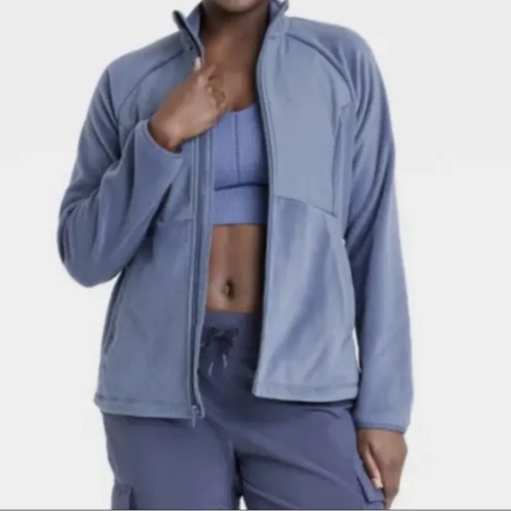 Women's All In Motion Polartech Fleece Jacket Blue M